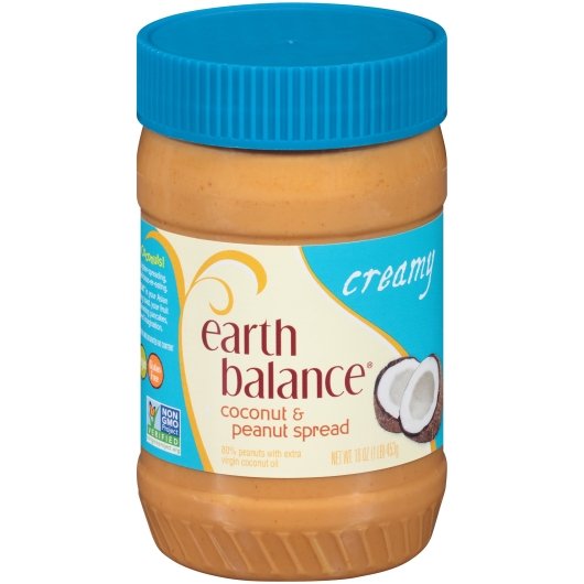 Earth Balance Coconut & Peanut Spread, 12 x 16 oz Case - Prepared Foods