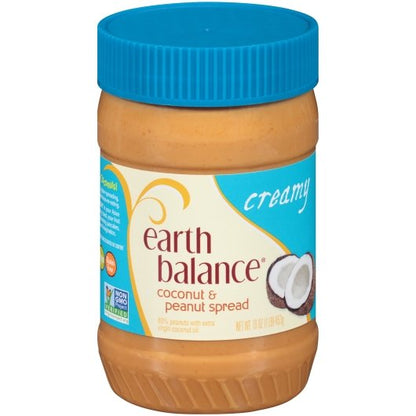 Earth Balance Coconut & Peanut Spread, 12 x 16 oz Case - Prepared Foods