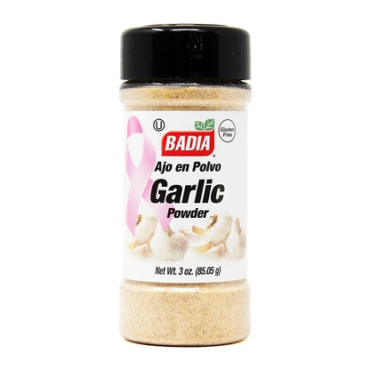 Badia Garlic Powder, 8 x 3 oz Case - Spices Seasonings