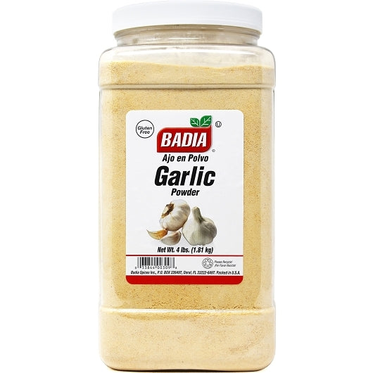 Badia Garlic Powder, 4 x 4 lb Case - Spices Seasonings
