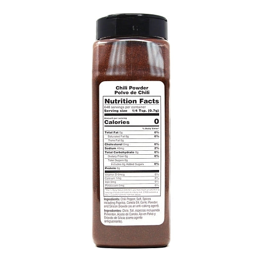 Badia Chili Powder, 6 x 16 oz Case - Spices Seasonings