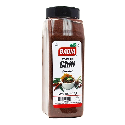 Badia Chili Powder, 6 x 16 oz Case - Alternate product angle or state