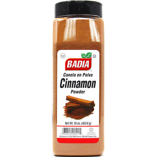 Badia Cinnamon Powder, 6 x 16 oz Case - Spices Seasonings