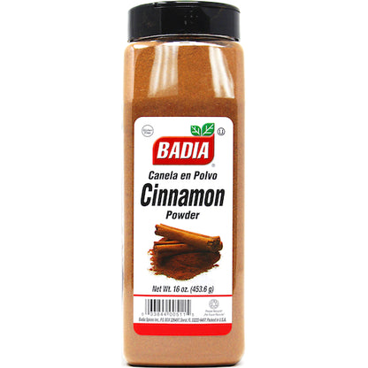 Badia Cinnamon Powder, 6 x 16 oz Case - Spices Seasonings