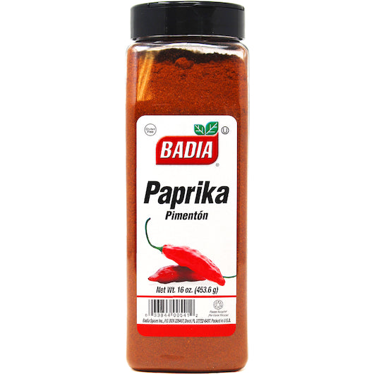 Badia Paprika, 6 x 16 oz Case - Spices Seasonings