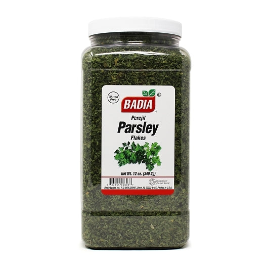 Badia Parsley Flakes, 4 x 12 oz Case - Spices Seasonings