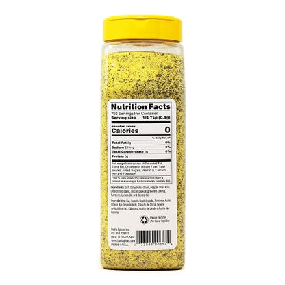 Badia Lemon Pepper, 6 x 1.5 lb Case - DOT product image 2