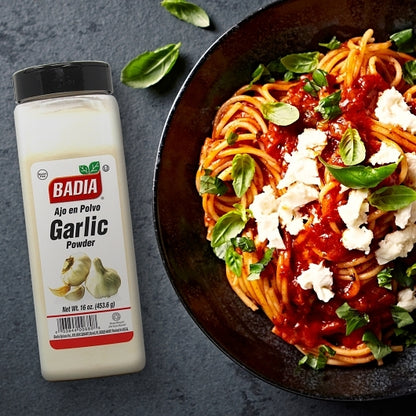 Badia Garlic Powder, 6 x 16 oz Case - Alternate product angle or state