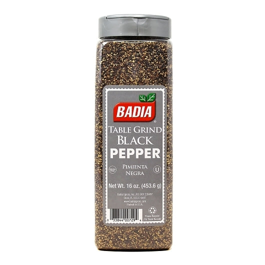 Badia Black Pepper Table Grind Rollermill, 6 x 16 oz Case - DOT product image 2