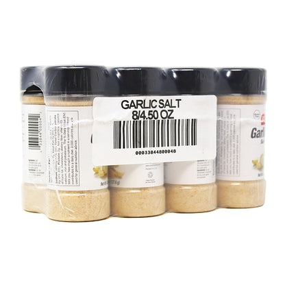 Badia Garlic Salt, 8 x 4.5 oz Case - Alternate product angle or state