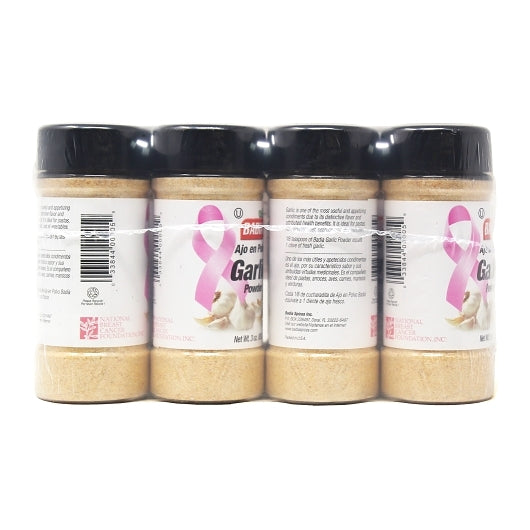 Badia Garlic Powder, 8 x 3 oz Case - Alternate product angle or state