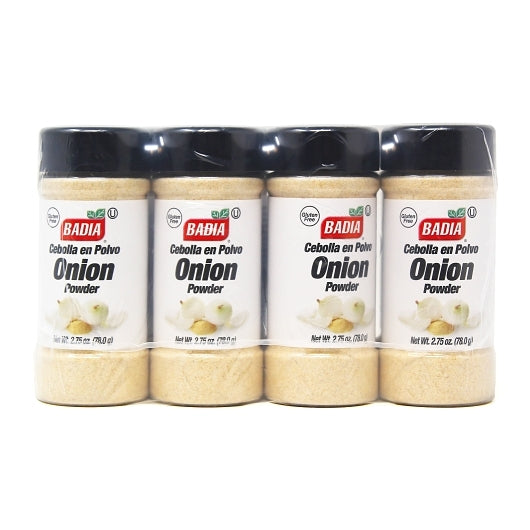 Badia Onion Powder, 8 x 2.75 oz Case - Alternate product angle or state