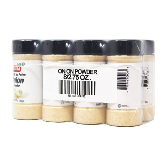 Badia Onion Powder, 8 x 2.75 oz Case - Alternate product angle or state