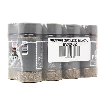 Badia Ground Black Pepper, 8 x 2 oz Case - Alternate product angle or state