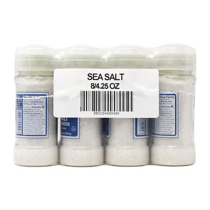 Badia Sea Salt Grinder, 8 x 4.25 oz Case - Alternate product angle or state