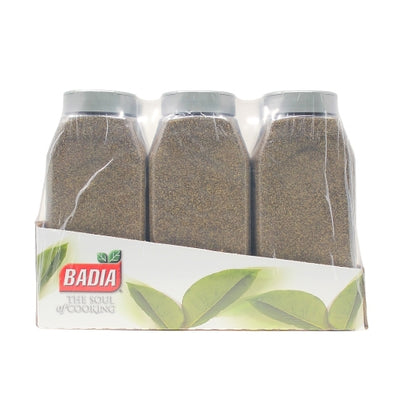 Badia Ground Black Pepper, 6 x 16 oz Case - Alternate product angle or state