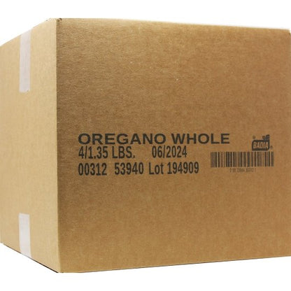 Badia Dried Oregano Leaves, 4 x 1.35 lb Case - Spices Seasonings