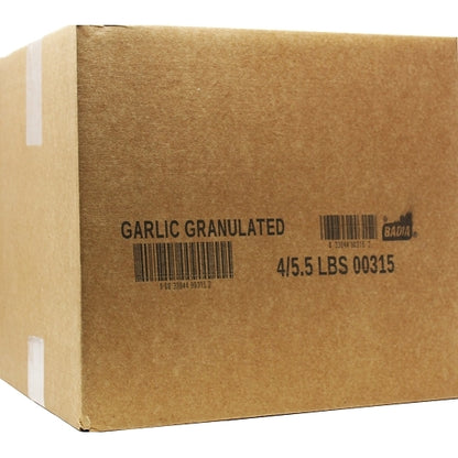 Badia Garlic Granulated, 4 x 5.5 lb Case - DOT product image 2