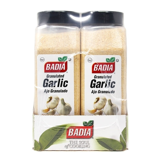 Badia Garlic Granulated, 6 x 1.5 lb Case - Alternate product angle or state