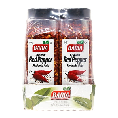 Badia Crushed Red Pepper, 6 x 12 oz Case - Alternate product angle or state