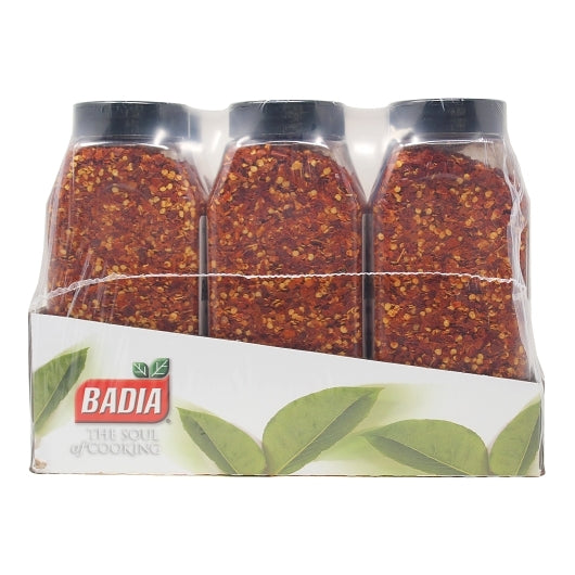 Badia Crushed Red Pepper, 6 x 12 oz Case - Alternate product angle or state