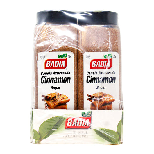 Badia Cinnamon Sugar, 6 x 29 oz Case - Alternate product angle or state