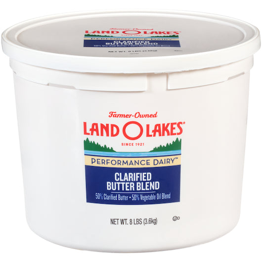 Land O Lakes Clarified Blend With Vegetable Oil Butter, 2 x 8 lb Case - Pantry Ingredients