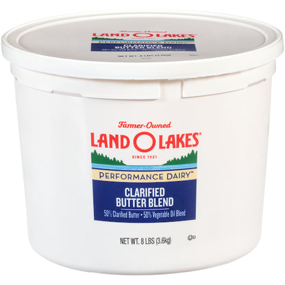 Land O Lakes Clarified Blend With Vegetable Oil Butter, 2 x 8 lb Case - Pantry Ingredients
