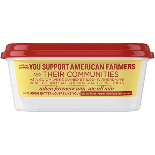 Land O Lakes Soft Spreadable Butter with Canola Oil, 12 x 8 oz Case - DOT product image 4