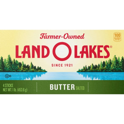 Land O Lakes Salted Butter Stick, 36 x 1 lb Case - DOT product image 4