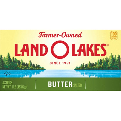 Land O Lakes Salted Butter Stick, 36 x 1 lb Case - DOT product image 5
