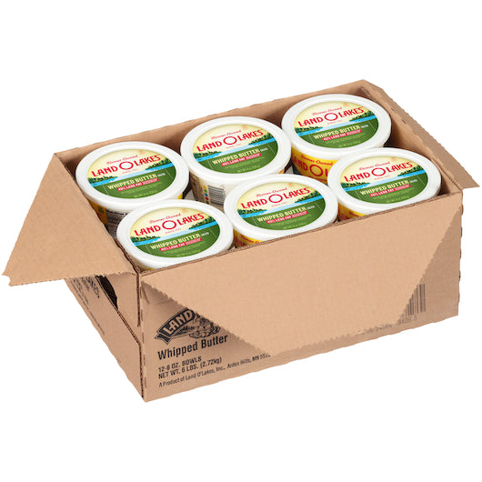 Land O Lakes Salted Whipped Butter, 12 x 8 oz Case - DOT product image 6