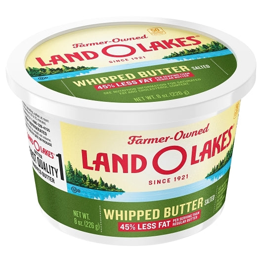 Land O Lakes Salted Whipped Butter, 12 x 8 oz Case - DOT product image 2