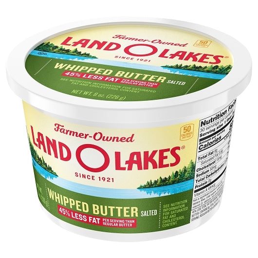 Land O Lakes Salted Whipped Butter, 12 x 8 oz Case - DOT product image 3