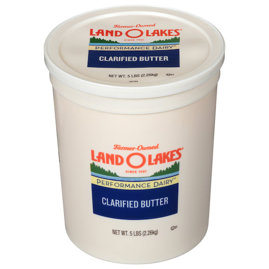 Land O Lakes Clarified Tub Trans Fat Free Butter, 4 x 5 lb Case - Cheese & Dairy