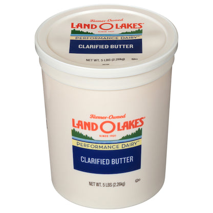 Land O Lakes Clarified Tub Trans Fat Free Butter, 4 x 5 lb Case - Cheese & Dairy