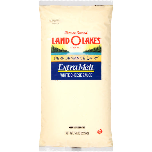 Land O Lakes Extra Melt White Cheese Sauce, 6 x 5 lb Case - Condiments & Sauces