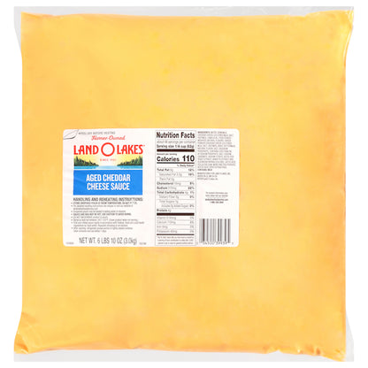 Trans Fat Free Aged Cheddar Cheese Sauce, 6 x 106 oz Case - Condiments & Sauces