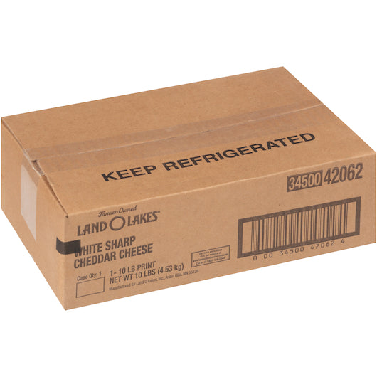 Land O Lakes Sharp White Cheddar, 1 x 10 lb Case - DOT product image 5