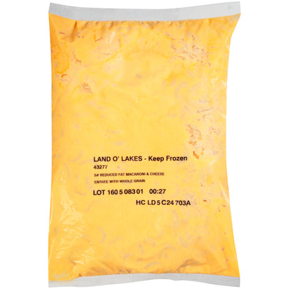 Land O Lakes 50% Reduced Fat Whole Grain Prepared Macaroni And Cheese, 6 x 5 lb Case - Prepared Foods