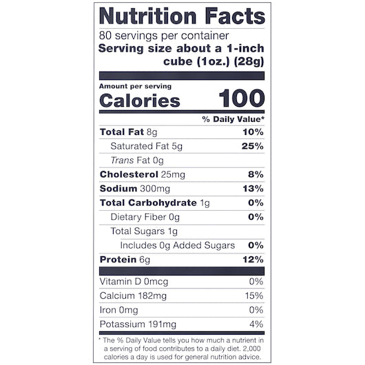 Land O Lakes Pasteurized Yellow Sharp American Cheddar Cheese, 2 x 5 lb Case - DOT product image 4