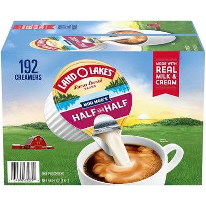 Land O Lakes Mimi Moo's Aseptic Portion Control Half and Half, 1 x 9 ML Case - Frozen & Refrigerated