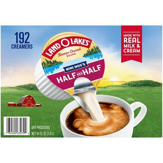 Land O Lakes Mimi Moo's Aseptic Portion Control Half and Half, 1 x 9 ML Case - DOT product image 2