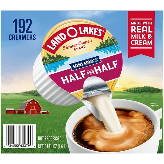 Land O Lakes Mimi Moo's Aseptic Portion Control Half and Half, 1 x 9 ML Case - DOT product image 3