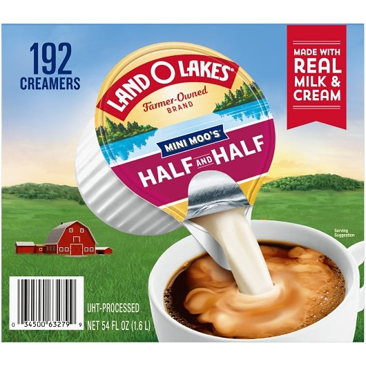 Land O Lakes Mimi Moo's Aseptic Portion Control Half and Half, 1 x 9 ML Case - DOT product image 4