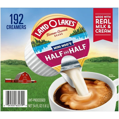Land O Lakes Mimi Moo's Aseptic Portion Control Half and Half, 1 x 9 ML Case - DOT product image 4