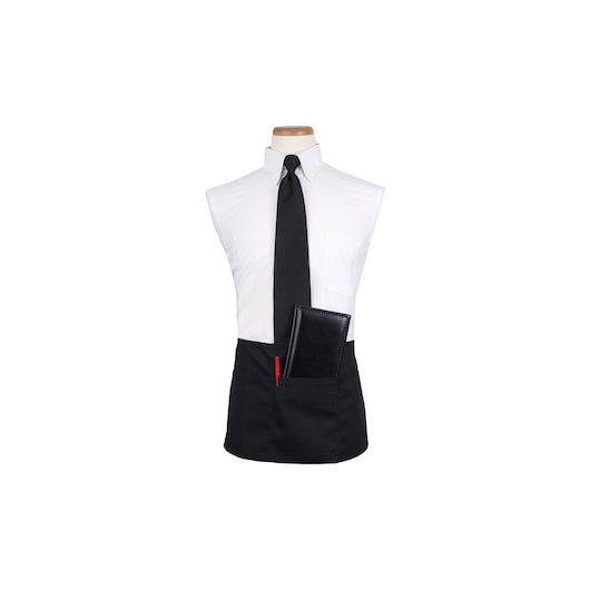 Ritz Chef Black 3 Pocket Waist Apron, 1 x 12 ct Case - DOT product image 2