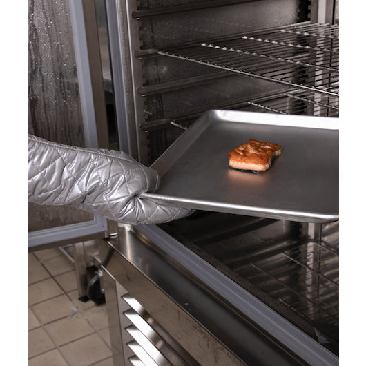 Arden Benhar Silicone 16 Inch Non-Stick Silicone Oven Mitts Silver, 12 x 1 PR Case - DOT product image 2