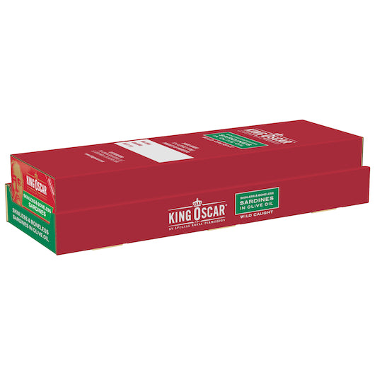 King Oscar Sardines Skinless Boneless In Olive Oil, 12 x 3.75 oz Case - DOT product image 5