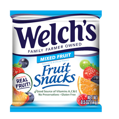 Welch‚Ä∞√õ_√å√£√å_S Fruit Snacks Mixed Fruit Snack, 250 x 0.5 oz Case - Alternate product angle or state